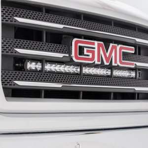 LED Light Kit | Behind Grille Mount | 30" Chrome Single Row | Chevy/GMC 1500 (14-18 & Classic)