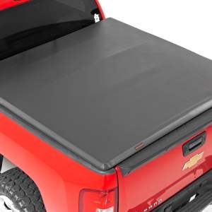 Soft Tri-Fold Bed Cover | 6'7" Bed | Chevy/GMC 1500/2500HD/3500HD (07-14)