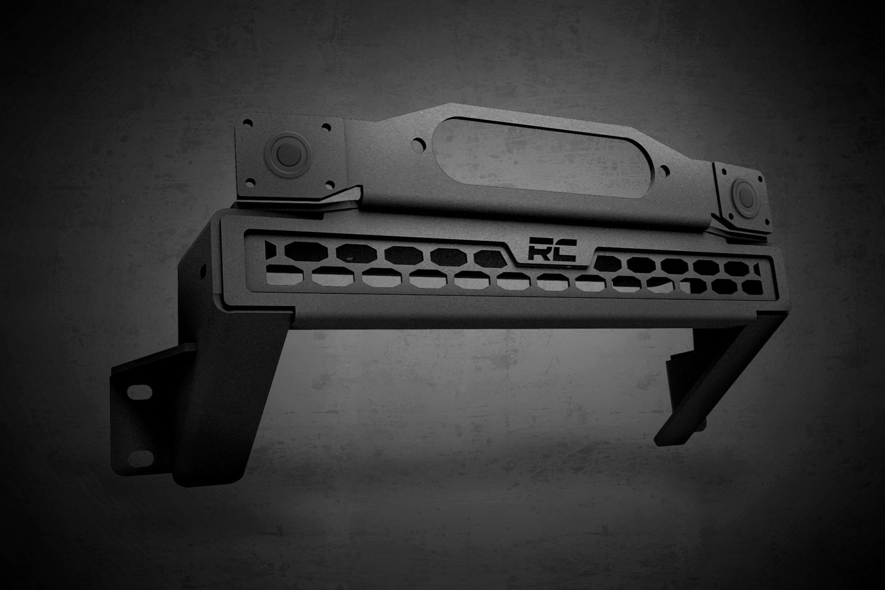 High Winch Mount | All Models | 12000S | 20 Inch Black Single Row LED | Ford Bronco (21-24) - Image 2