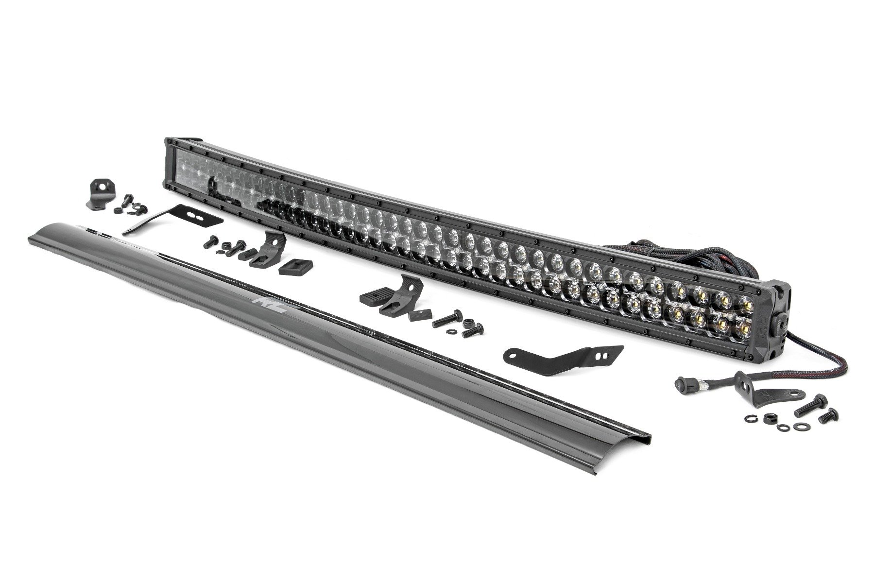 LED Light Kit | Front Mount | 40" Black Dual Row | White DRL | Honda Talon 1000R