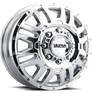ULTRA 003FC HUNTER DUALLY 17X6.5 CHROME 8-200 +129MM 142MM