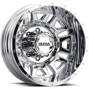 ULTRA 003RC HUNTER DUALLY 17X6.5 CHROME 8-165.1 -140MM 121MM
