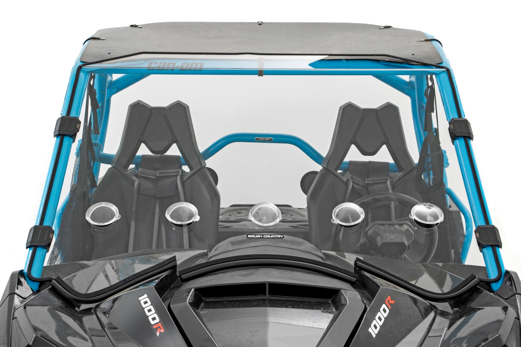 Vented Full Windshield | Scratch Resistant | Can-Am Maverick Max 1000R X - Image 4