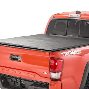 Soft Tri-Fold Bed Cover | 5' Bed | Dbl Cab | Toyota Tacoma 2WD/4WD (16-24)