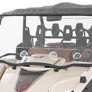 Vented Full Windshield | Scratch Resistant | Yamaha Viking 700