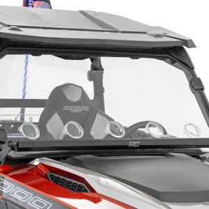 Vented Full Windshield | Scratch Resistant | Polaris General XP 4 1000