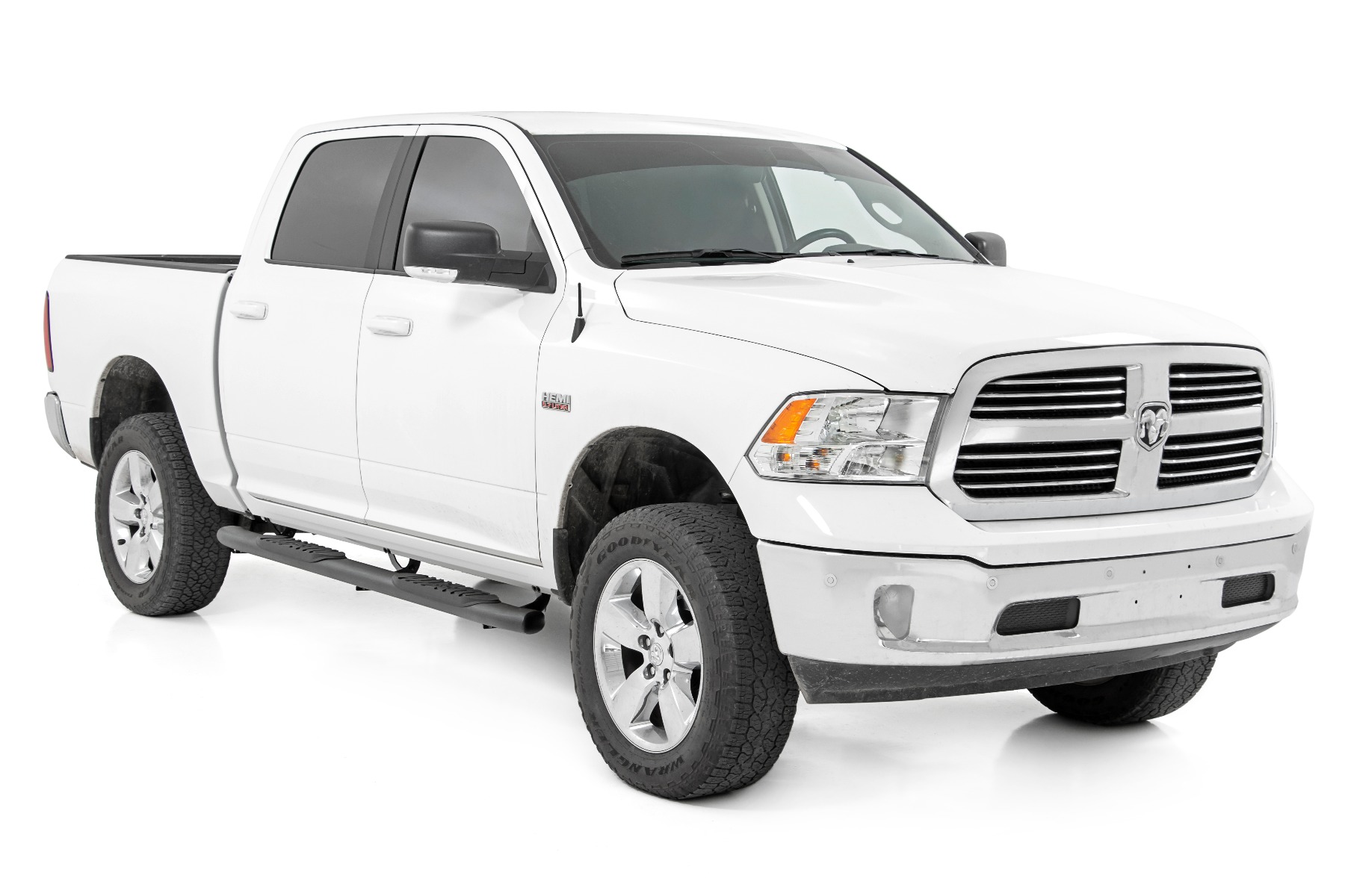 Oval Nerf Step | Crew Cab | Black | Ram 1500/2500/3500 2WD/4WD (2010-2024 & Classic) - Image 2