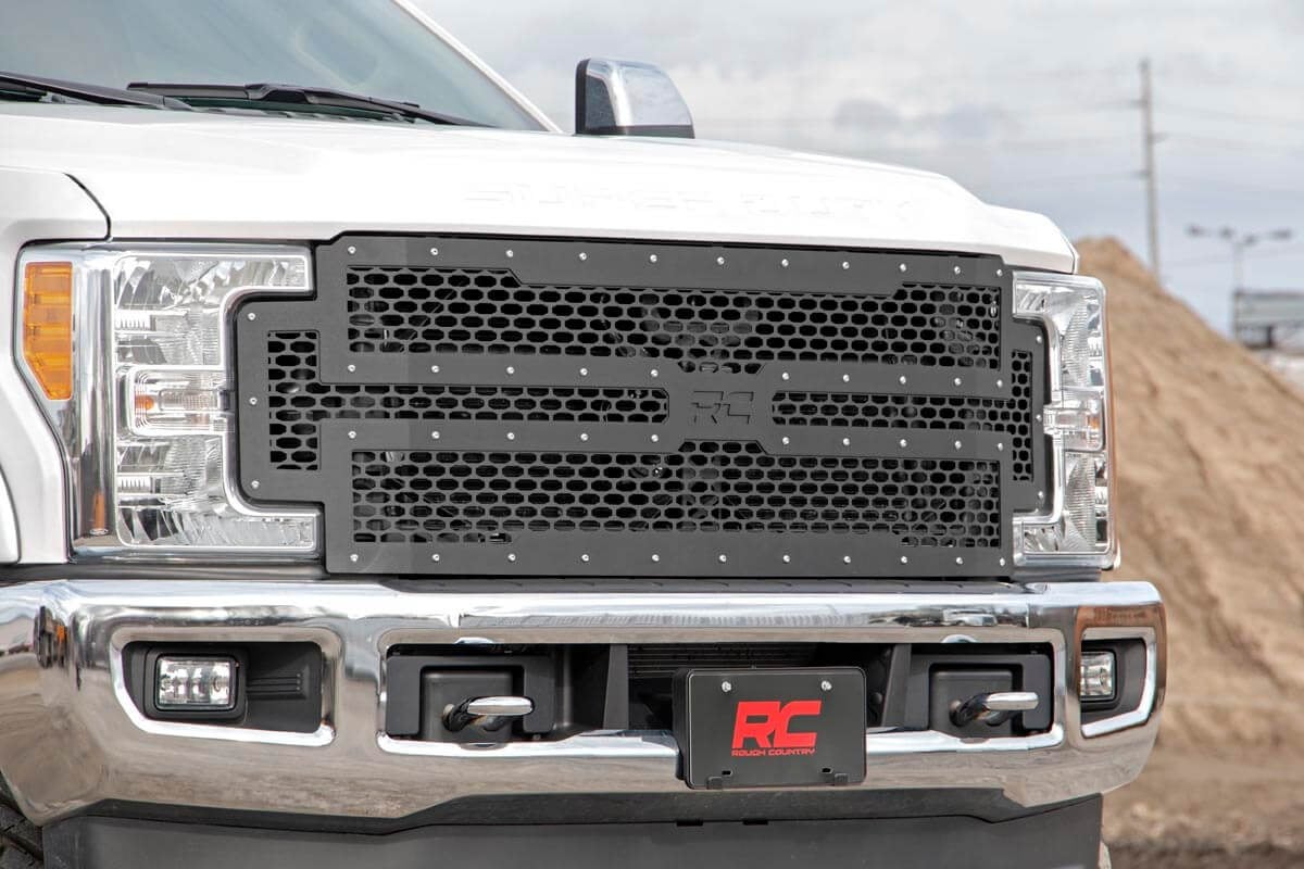 Mesh Grille | Ford F-250/F-350 Super Duty 2WD/4WD (2017-2019) - Image 4