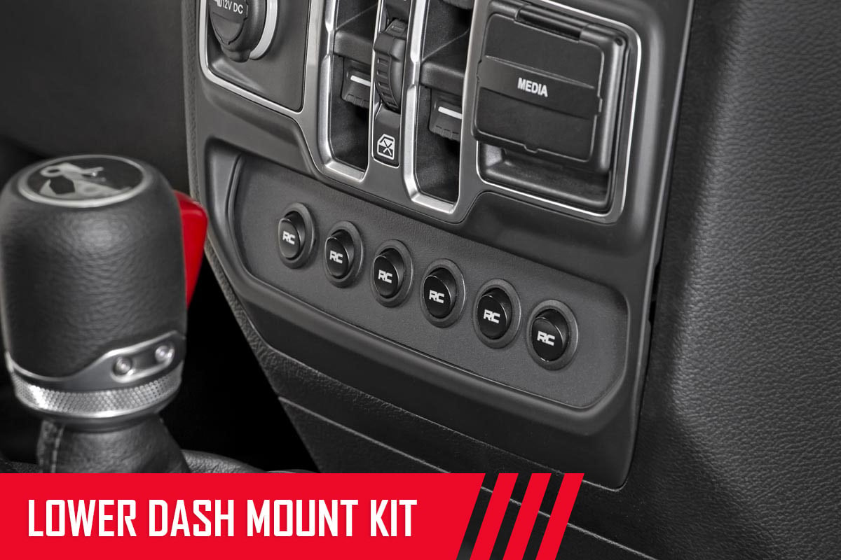 MLC-6 | Muliple Light Controller | Lower Dash | Jeep Wrangler JL/Wrangler Unlimited (18-24) - Image 5