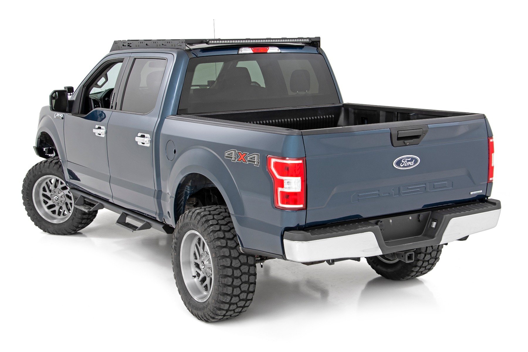 Roof Rack | FR & RR 40 Inch Single Row BLK LEDs | Ford F-150 2WD/4WD (15-18) - Image 5