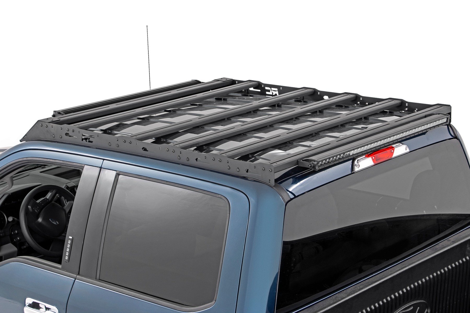 Roof Rack | FR & RR 40 Inch Single Row BLK LEDs | Ford F-150 2WD/4WD (15-18) - Image 6