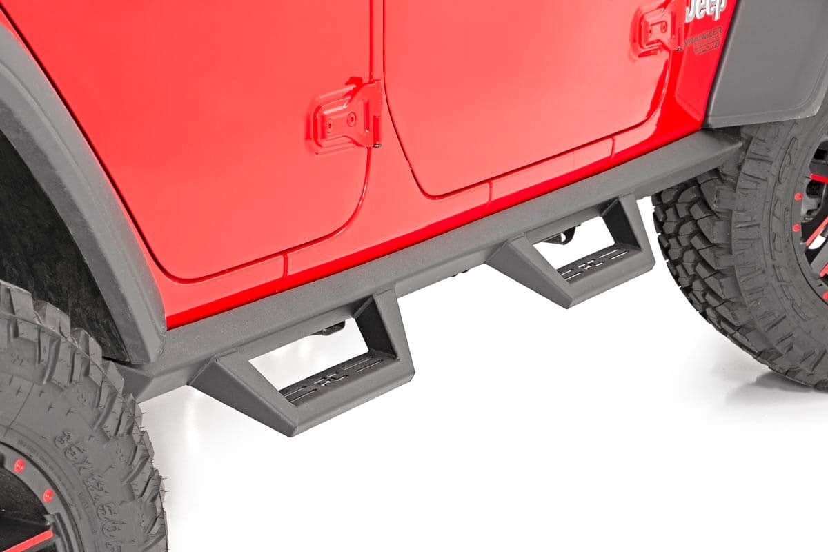 Contoured Drop Steps | 4 Door | Jeep Wrangler JL (21-24)/Wrangler Unlimited (18-24) - Image 2