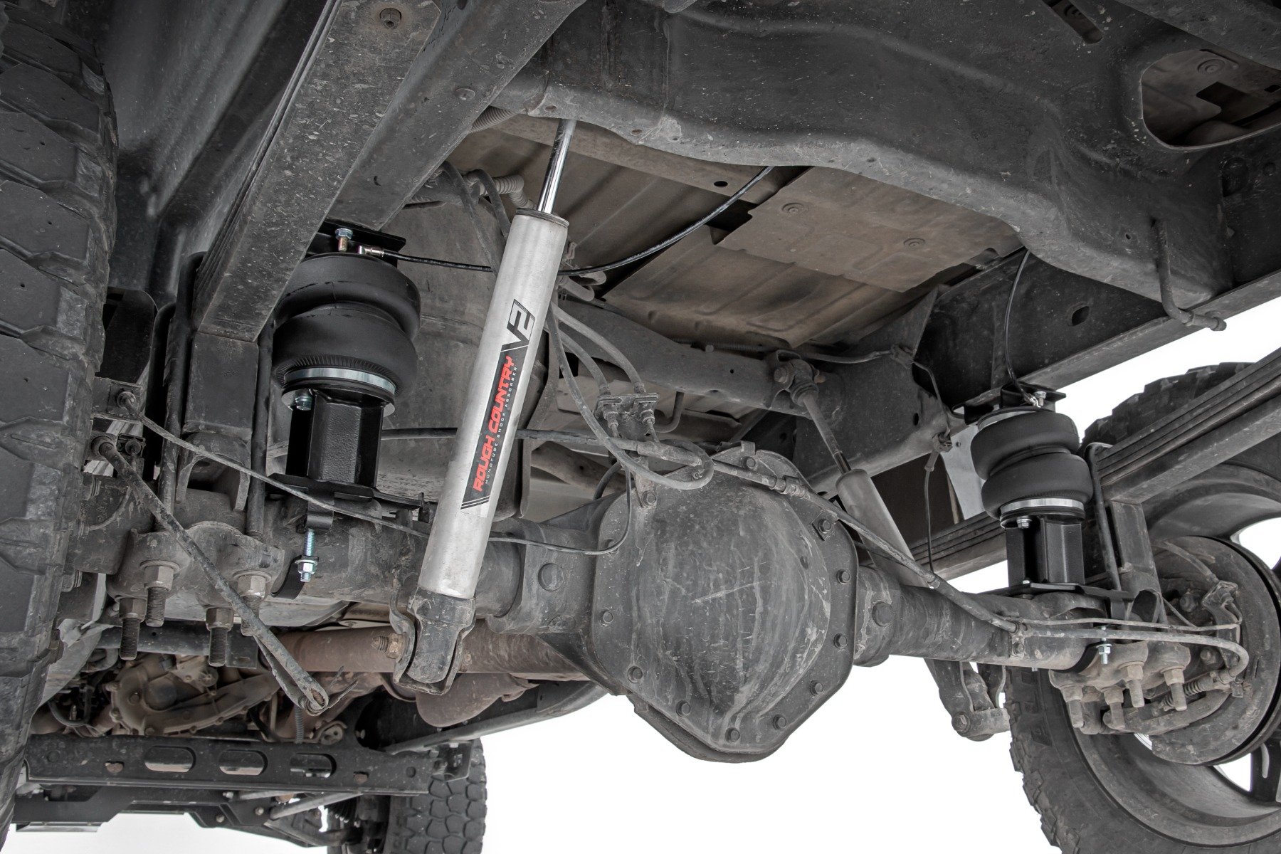 Air Spring Kit w/compressor | Wireless Controller | 6 Inch Lift Kit | Chevy/GMC 2500HD (01-10) - Image 4