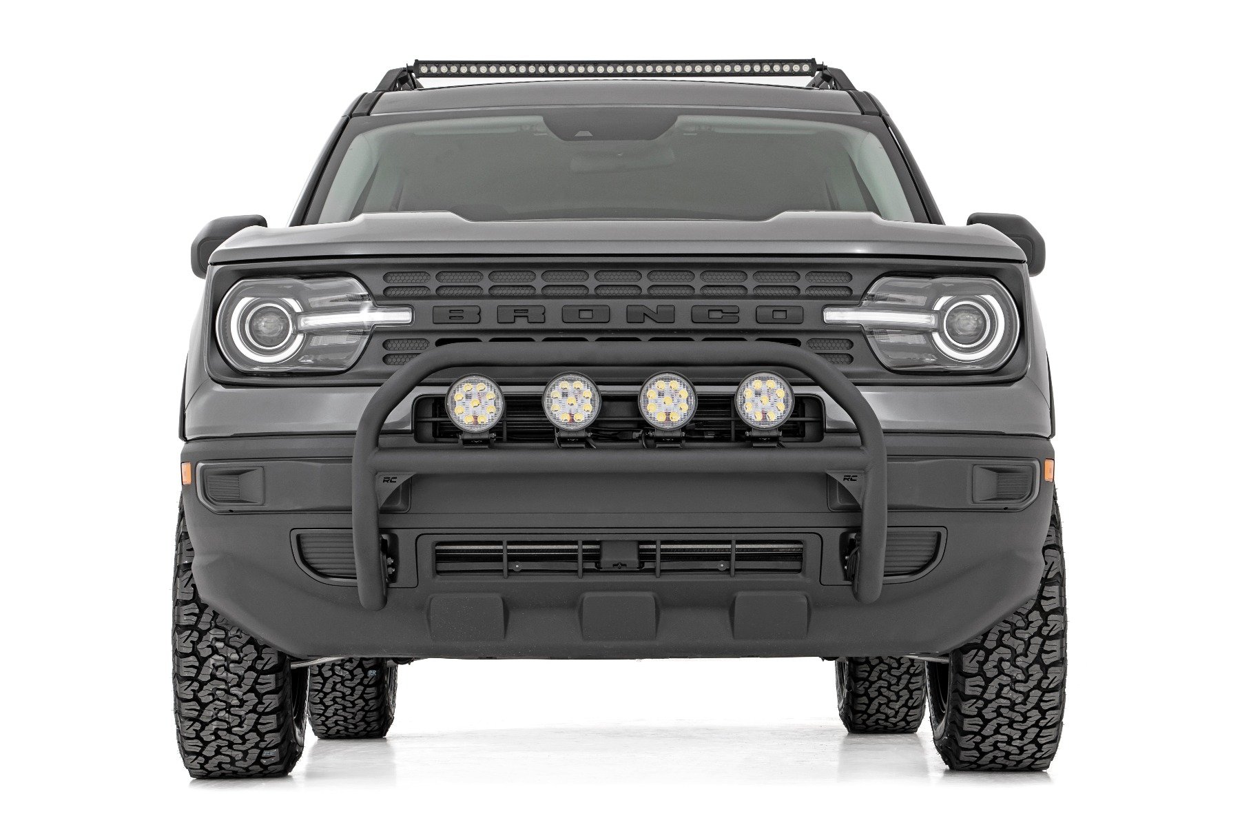 Nudge Bar | 4 Inch Round Led (x4) | Ford Bronco Sport 4WD (2021-2024) - Image 3