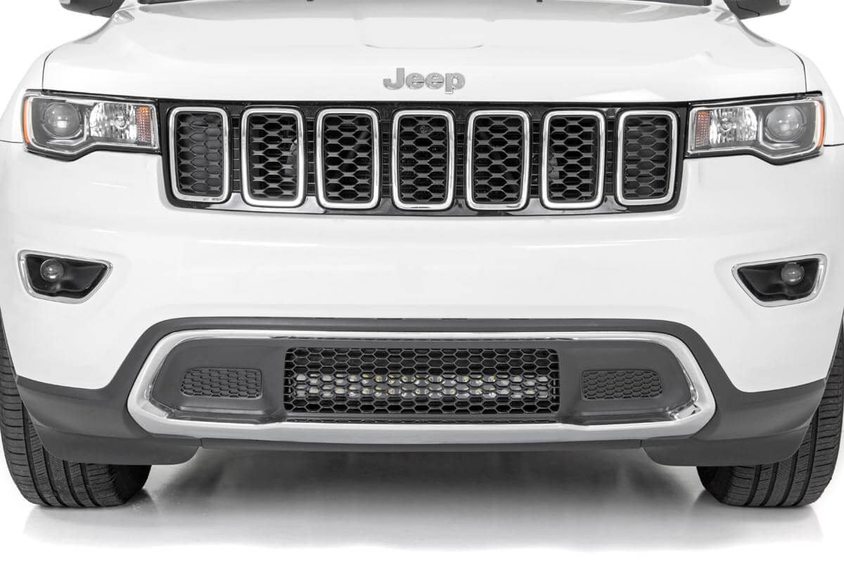 LED Light Kit | Bumper Mount | 20" Spectrum Dual Row | Jeep Grand Cherokee WK2 (11-20) - Image 3