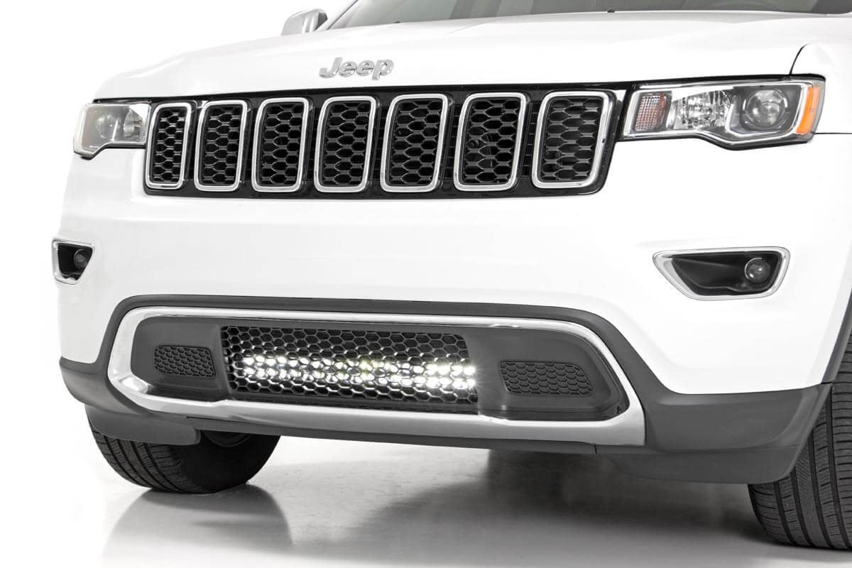 LED Light Kit | Bumper Mount | 20" Spectrum Dual Row | Jeep Grand Cherokee WK2 (11-20) - Image 2