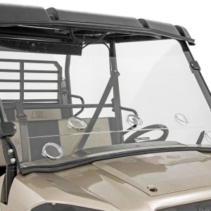 Vented Full Windshield | Scratch Resistant | Kawasaki Mule PRO-FX