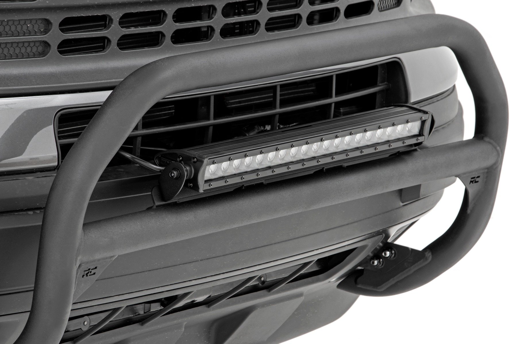 Nudge Bar | 20 Inch BLK DRL Single Row LED | Ford Bronco Sport 4WD (21-24) - Image 2
