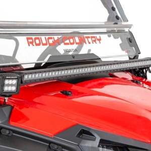 LED Light Kit | Cage Mount | 2" Black Pair | Honda Pioneer 1000