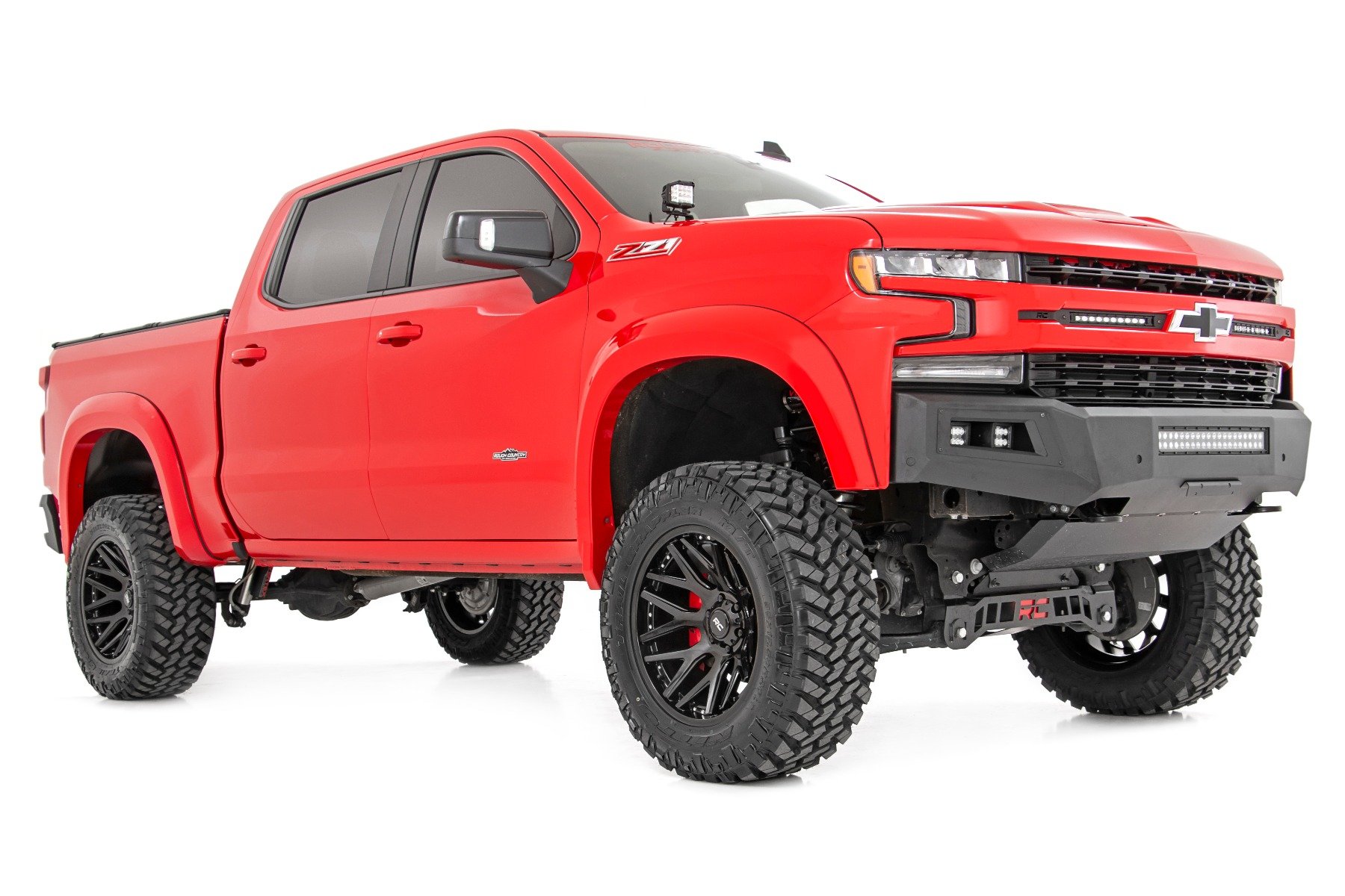 Rough Country 95 Series Wheel | One-Piece | Gloss Black | 20x10 | 6x5.5 | -25mm - Image 5