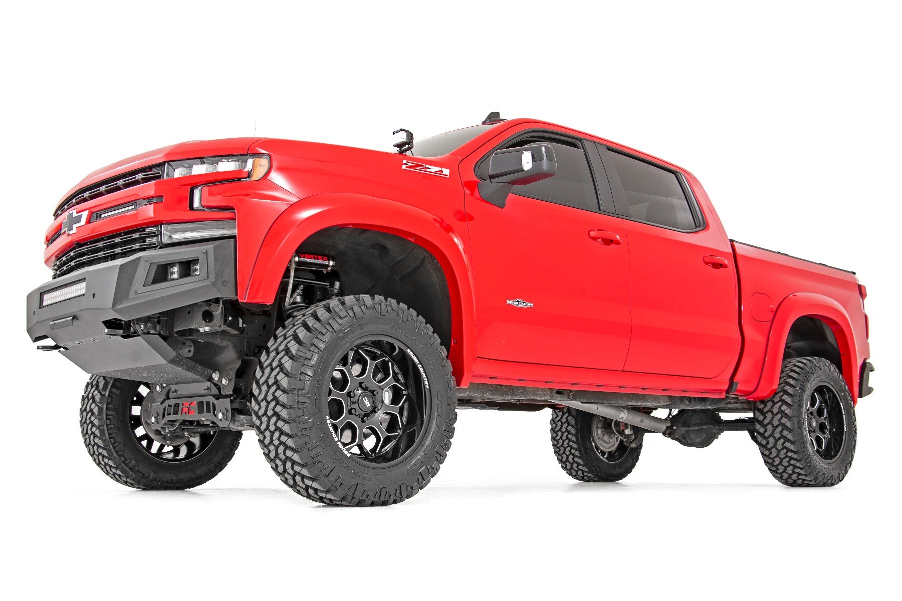 Rough Country 96 Series Wheel | One-Piece | Gloss Black | 20x9 | 6x5.5 | -12mm - Image 6