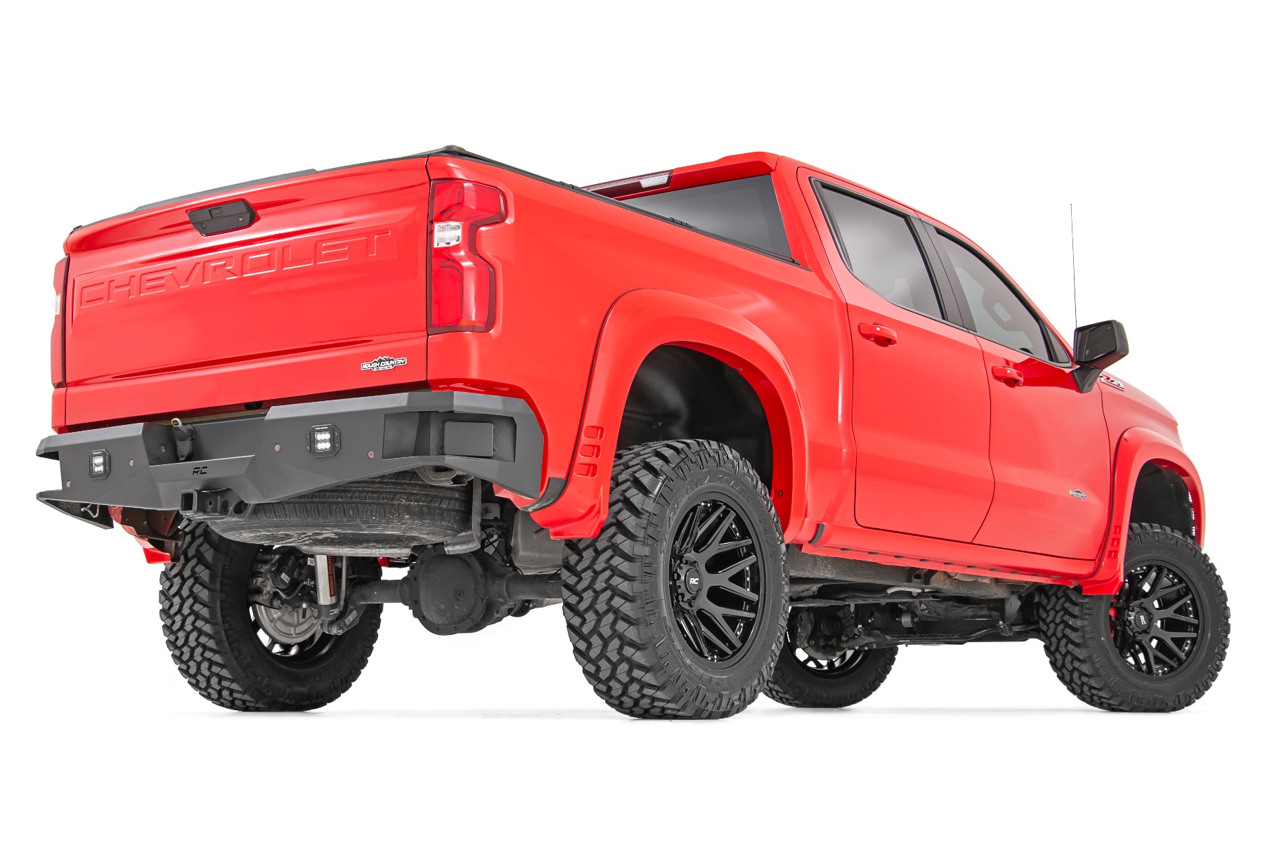 Rough Country 95 Series Wheel | One-Piece | Gloss Black | 20x10 | 6x5.5 | -25mm - Image 6