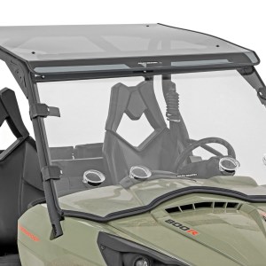 Vented Full Windshield | Scratch Resistant | Can-Am Commander Max 1000