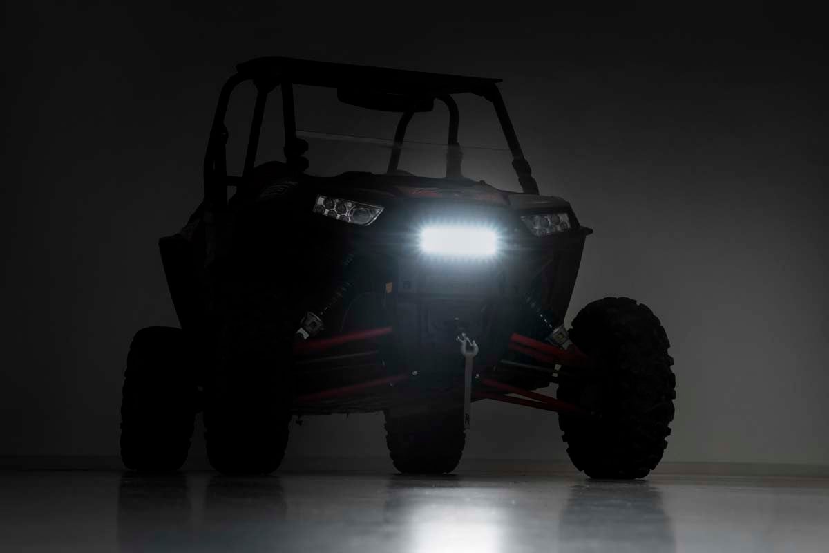 Grille Kit | 10" Black Slimline LED Pair | Polaris RZR XP 1000 - Image 6