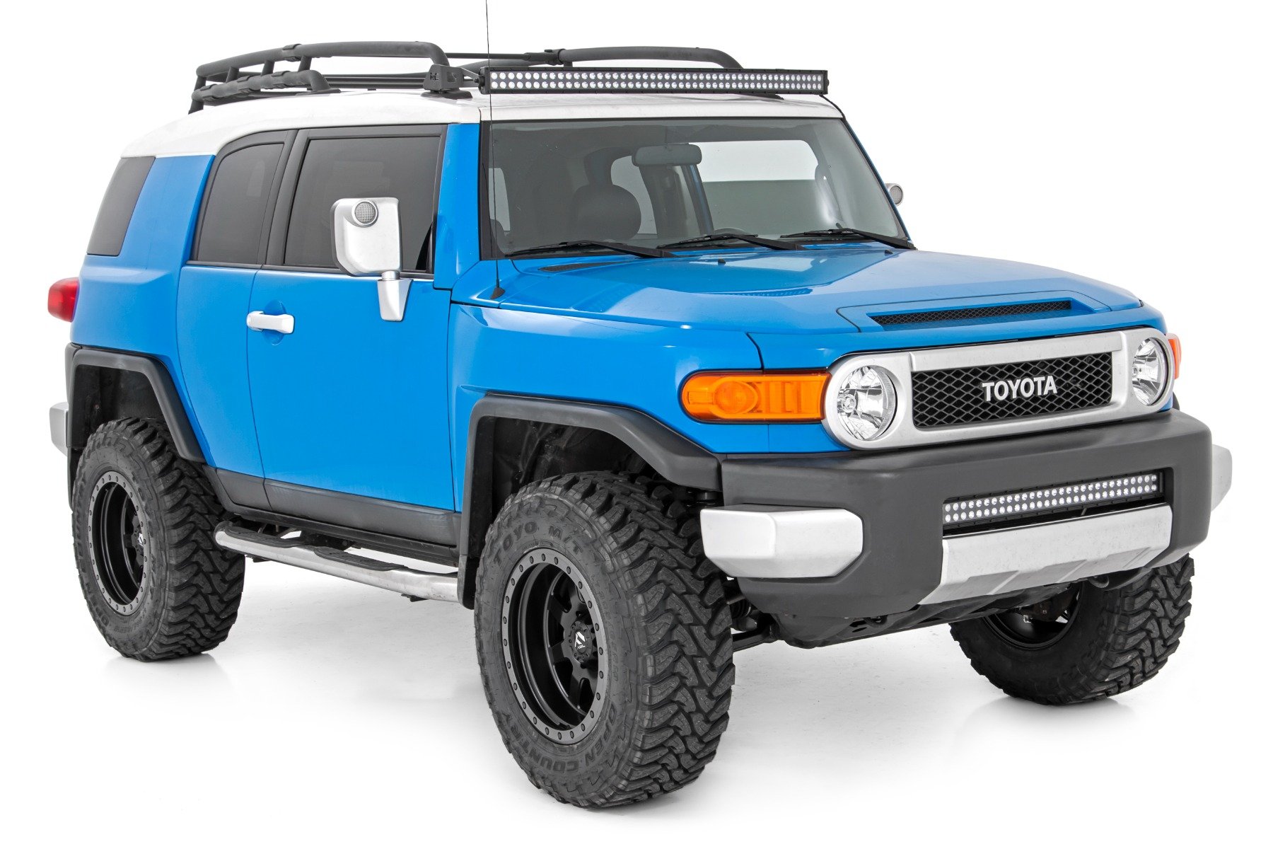 LED Light Kit | 50 Inch Curved | Dual Row Black | Toyota FJ Cruiser (07-14) - Image 5