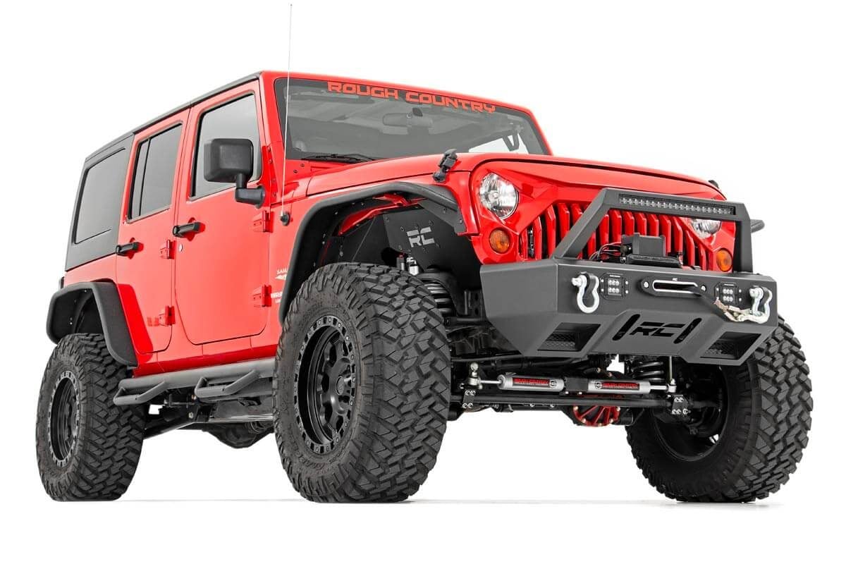 4 Inch Lift Kit | Long Arm | Jeep Wrangler Unlimited 2WD/4WD (2007-2011) - Image 2