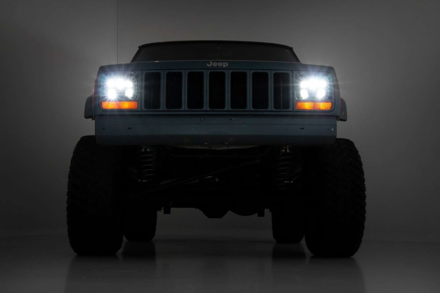 5"x7" LED Headlights | DOT Approved | Jeep Cherokee XJ 2WD/4WD (1984-2001) - Image 4