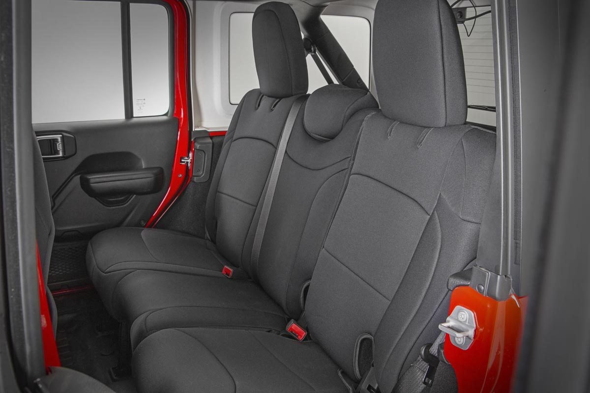 Seat Covers | Front and Rear | Jeep Wrangler Unlimited 4WD (2018-2024) - Image 4
