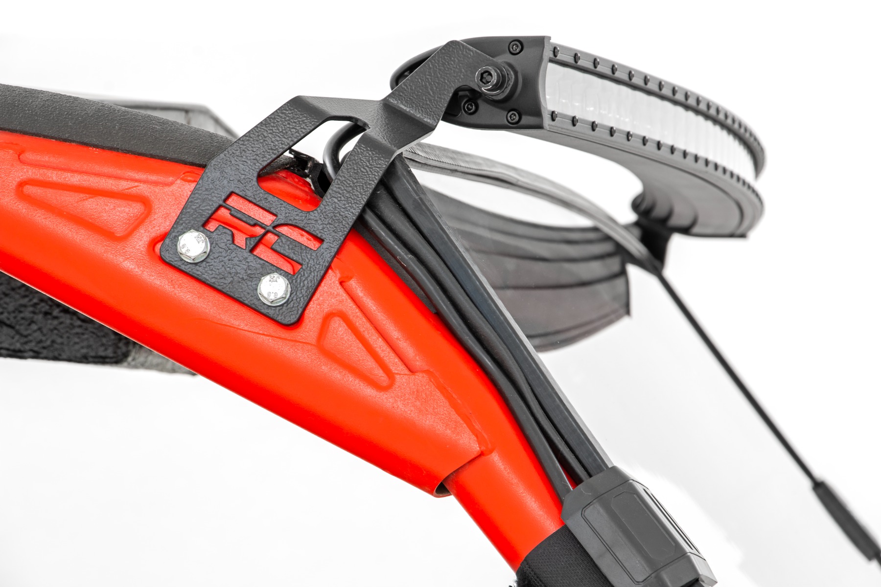 LED Light Kit | Front Mount | 40" Black Dual Row | White DRL | Can-Am Commander Max 1000 - Image 3