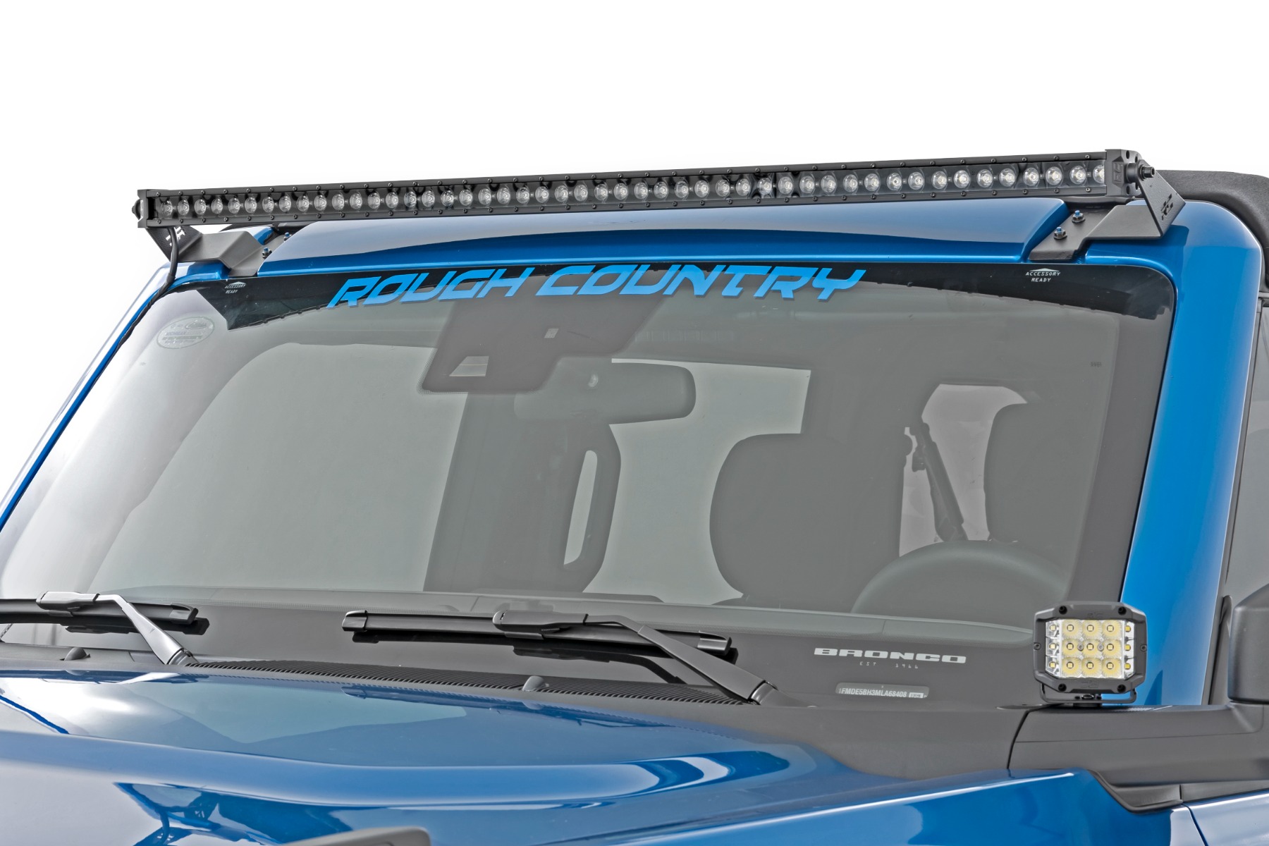 LED Light Kit | Upper Windshield | 50" Spectrum Single Row | Ford Bronco (21-24) - Image 2