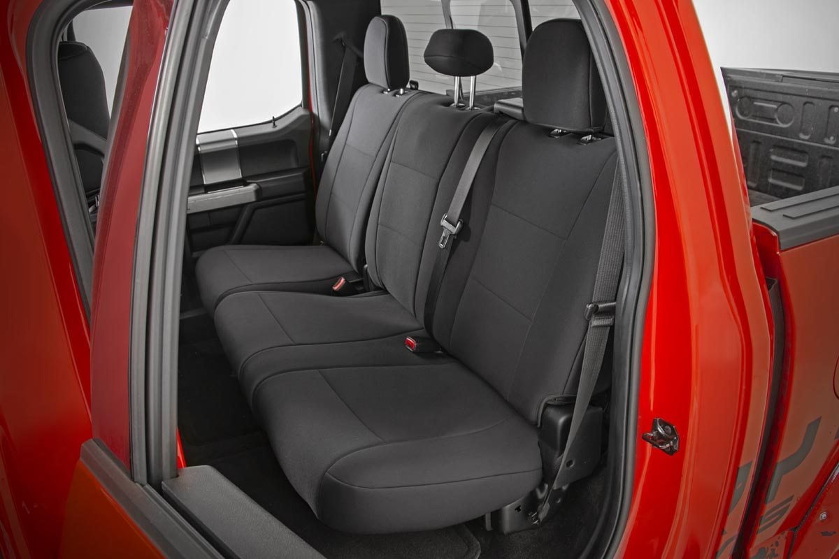 Seat Covers | FR Bucket and RR Bench | Ford F-150/Lightning/F-250/F-350 (15-23) - Image 3