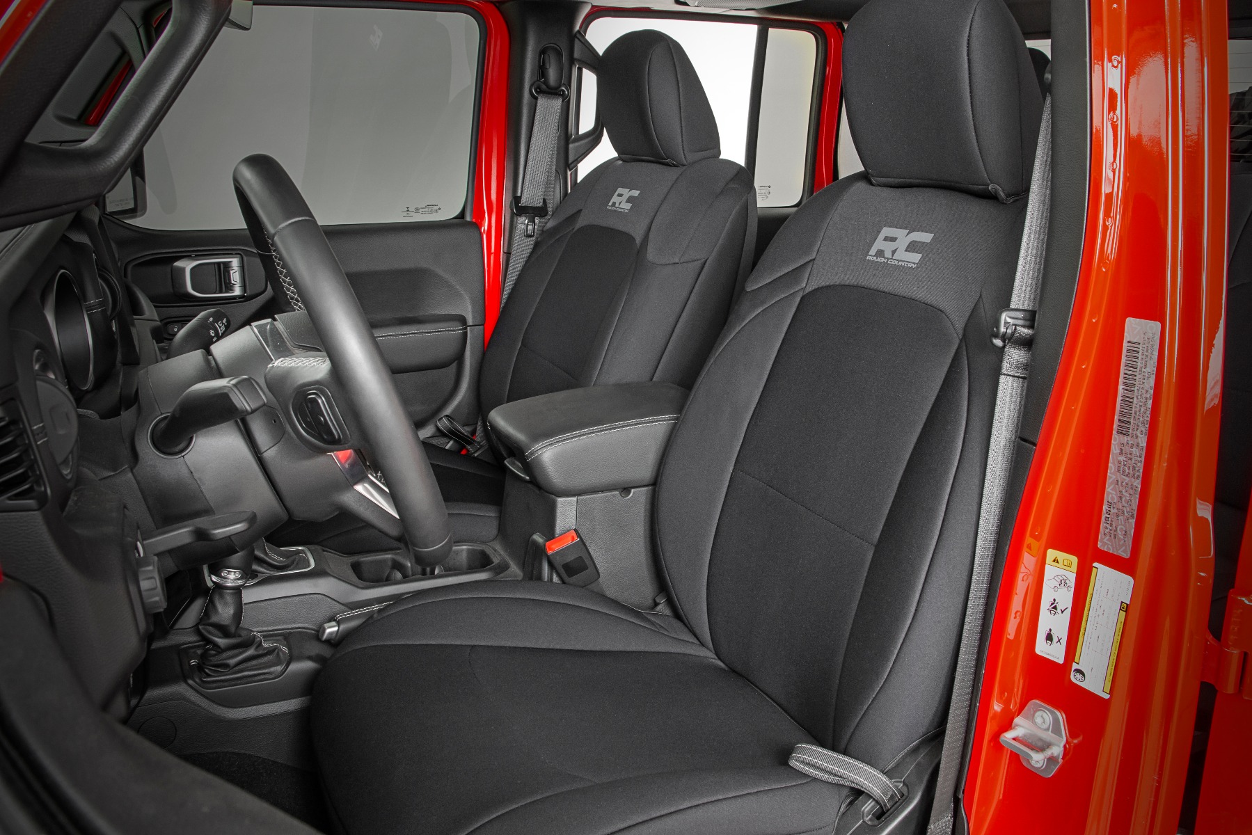 Seat Covers | Front and RR No Cup Holder | Jeep Gladiator JT 4WD (2020-2024) - Image 2