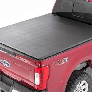 Soft Tri-Fold Bed Cover | 6'10" Bed | Ford F-250/F-350 Super Duty (17-24)