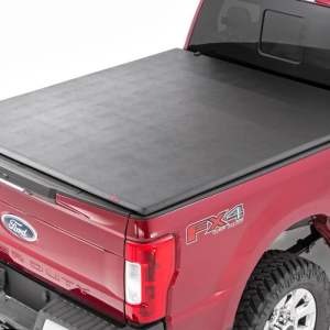 Soft Tri-Fold Bed Cover | 6'10" Bed | Ford F-250/F-350 Super Duty (99-16)