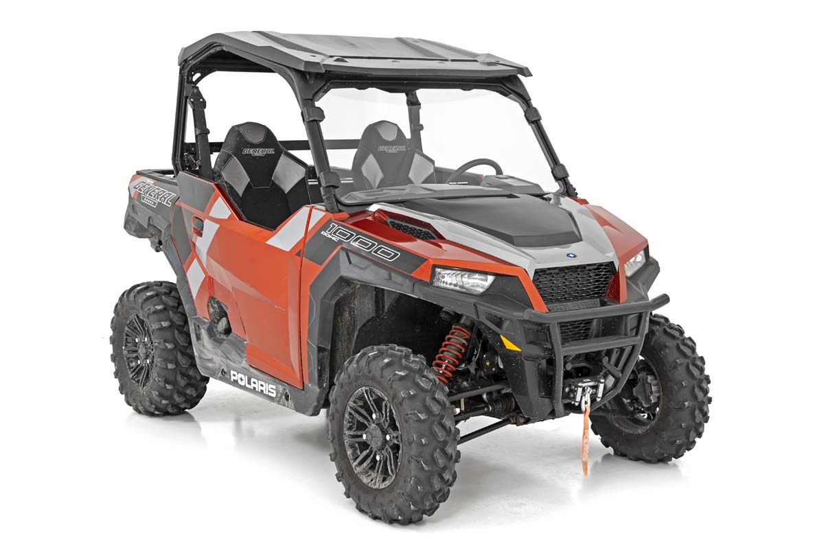 Full Windshield | Scratch Resistant | Polaris General XP 4 1000 - Image 3