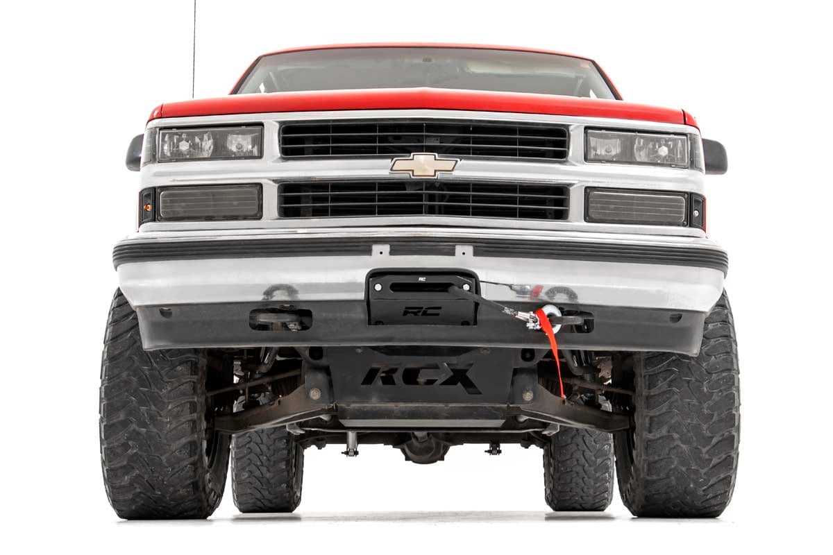 Hidden Winch Mounting Plate | Chevy C1500/K1500 Truck & SUV 4WD (1988-1999) - Image 2