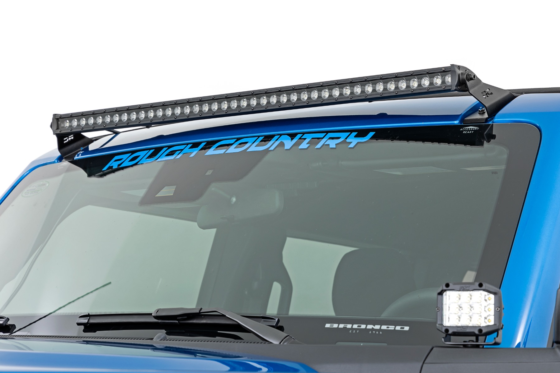 LED Light Kit | Upper Windshield | 40" Spectrum Single Row | Ford Bronco (21-24) - Image 2