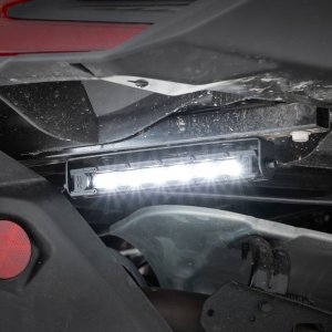LED Light Kit | Tail Light Mount | 6" Black Slimline Pair | Can-Am Maverick X3