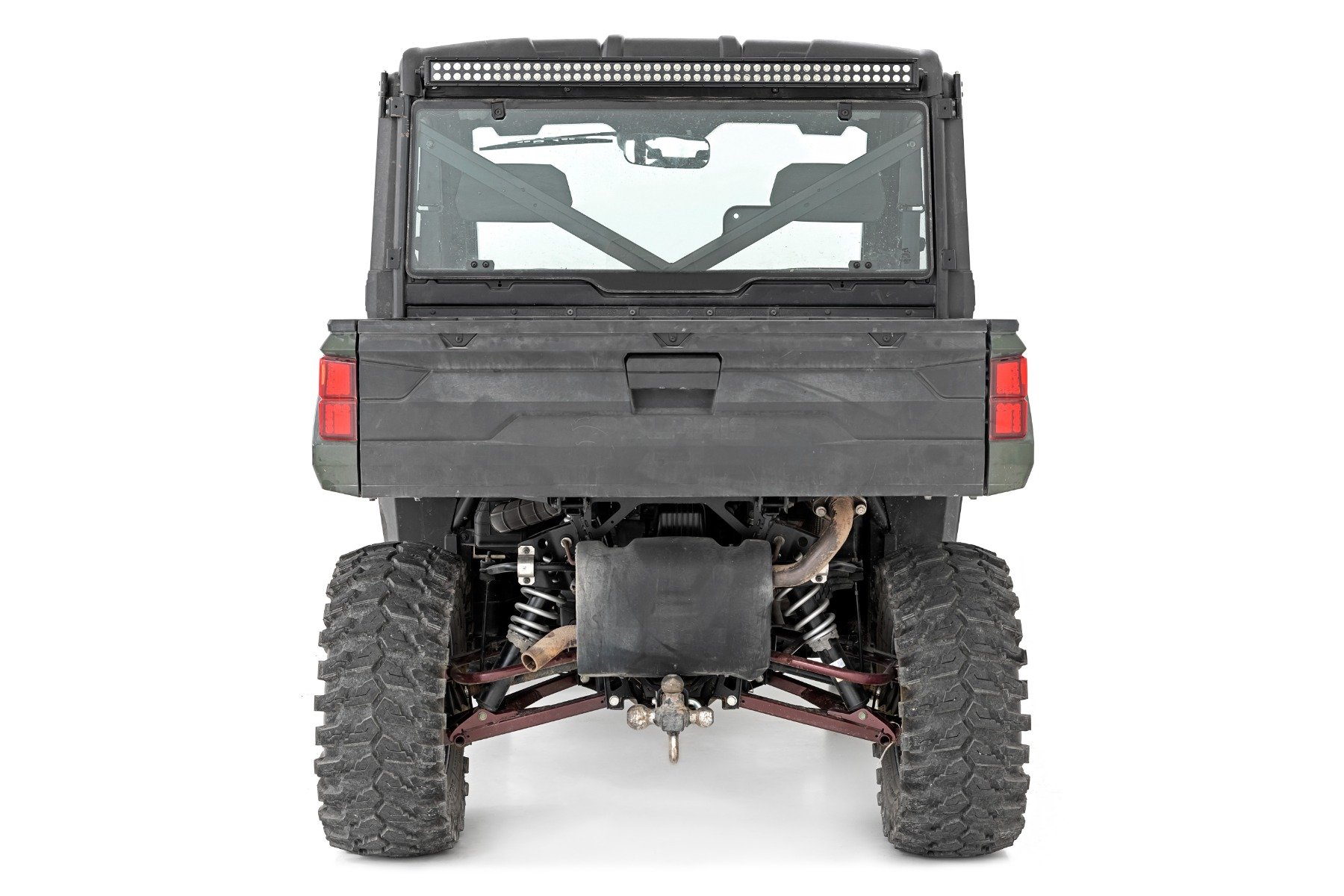 LED Light Kit | Rear Mount | 50" Black Pair | Polaris Ranger XP 1000 - Image 4