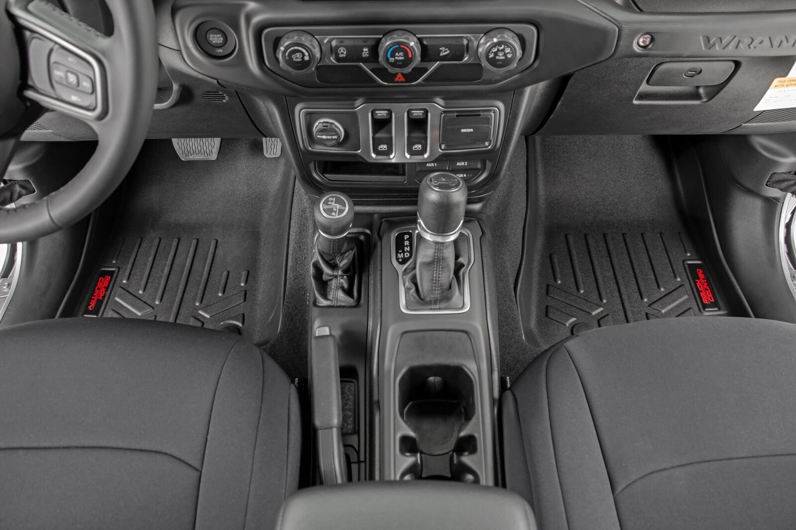 Floor Mats | FR & RR | RR Lockable | Jeep Gladiator JT 4WD (2020-2024) - Image 2