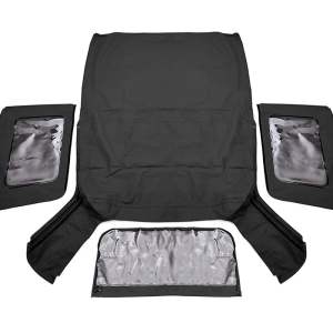 Soft Top | Replacement | Black | 2 Door | Jeep Wrangler JK 4WD (2007-2009)
