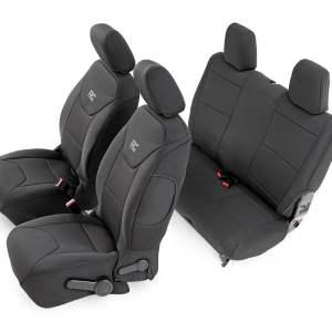 Seat Covers | Front and Rear | 2-Door | Jeep Wrangler JK 4WD (2013-2018)