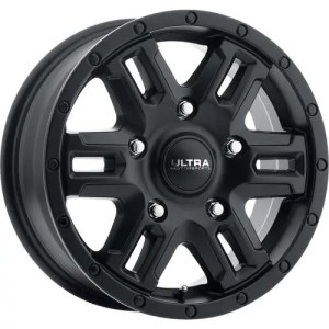 ULTRA 470SB JUDGEMENT VAN 16X6.5 SATIN BLACK 5-160 +45MM 65MM
