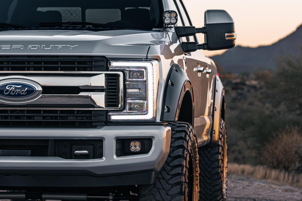 Fender Flares | Defender | G1 Absolute Black | Ford F-250/F-350 Super Duty (17-22) - Image 2