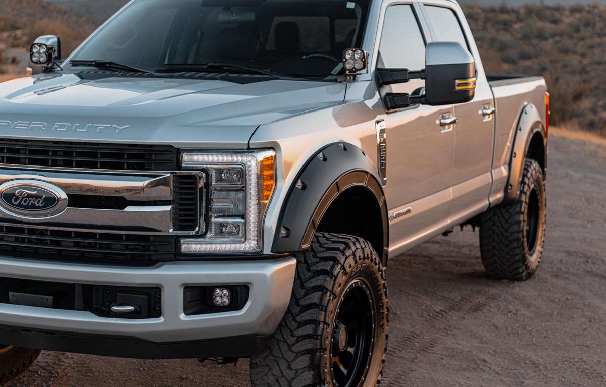 Fender Flares | Defender | G1 Absolute Black | Ford F-250/F-350 Super Duty (17-22) - Image 5