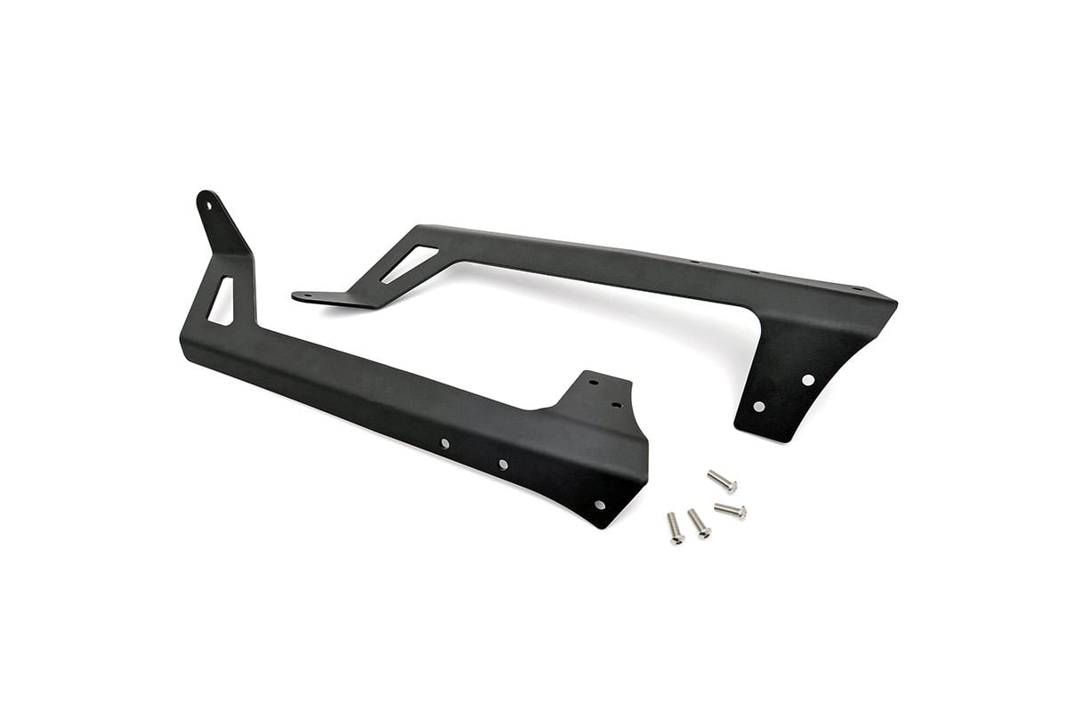 LED Light Mounts | Upper Windshield | 50" | Jeep Wrangler JK/Wrangler Unlimited (07-18) - Image 2